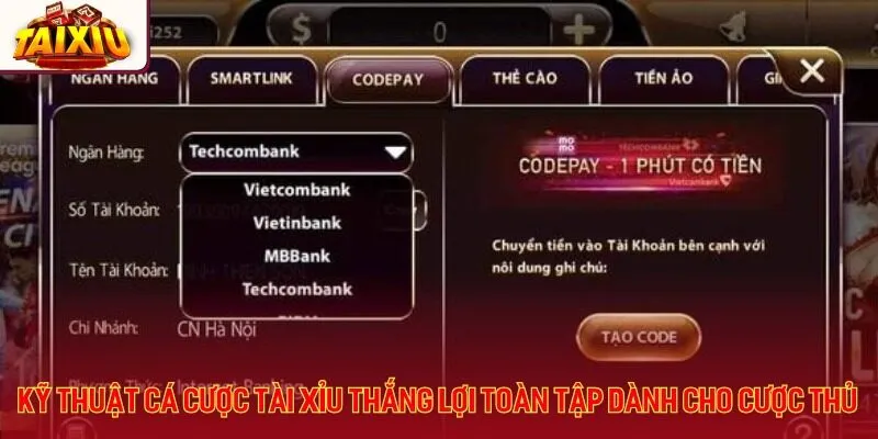 Kỹ thuật cá cược tài xỉu thắng lợi toàn tập dành cho cược thủ
